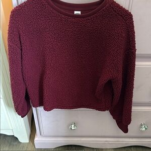 Cozy Burgundy Sweater